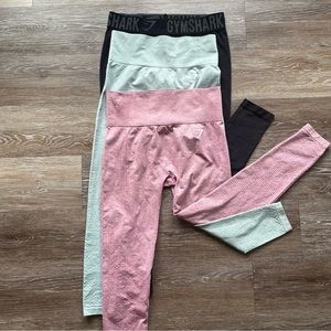 Gymshark leggings - black